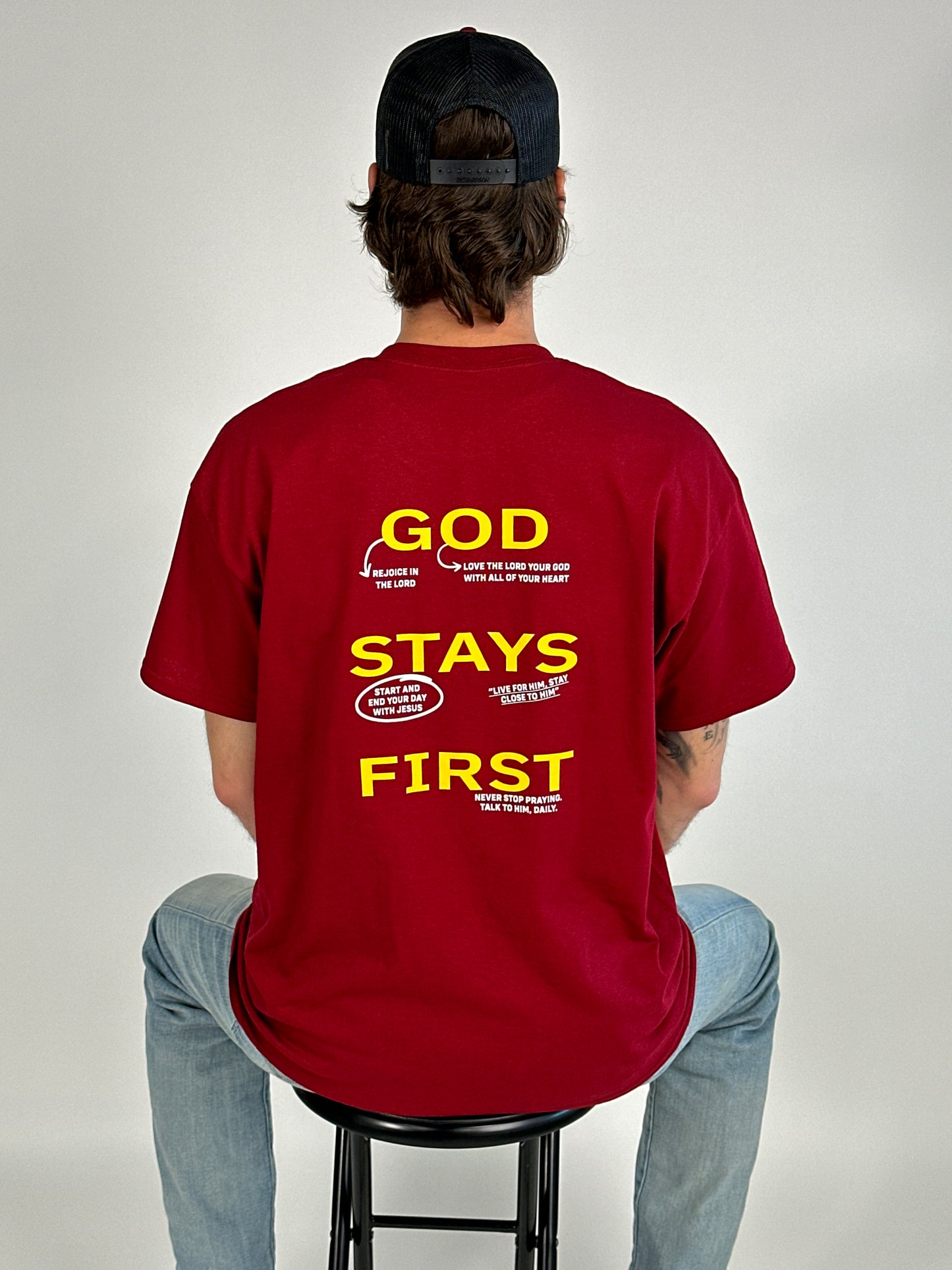 God Stays First Tee