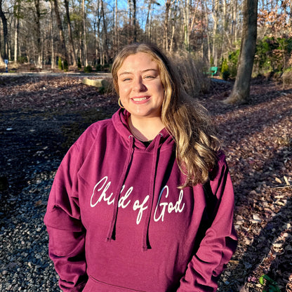 Child of God Hoodie- Maroon